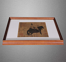 双清书画装裱配框服务案例